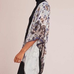 ANTHROPOLOGIE Hildene Floral Kimono  NWT